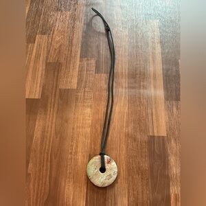 Natural Stone Pendant Necklace